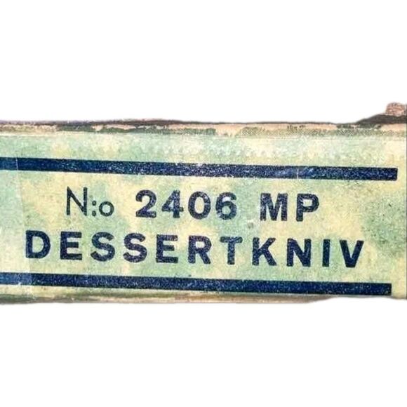 Jernbolaget Eskilstuna Beige Handle Rostfri Dessert Knives Set Of Six (6) - Picture 12 of 12